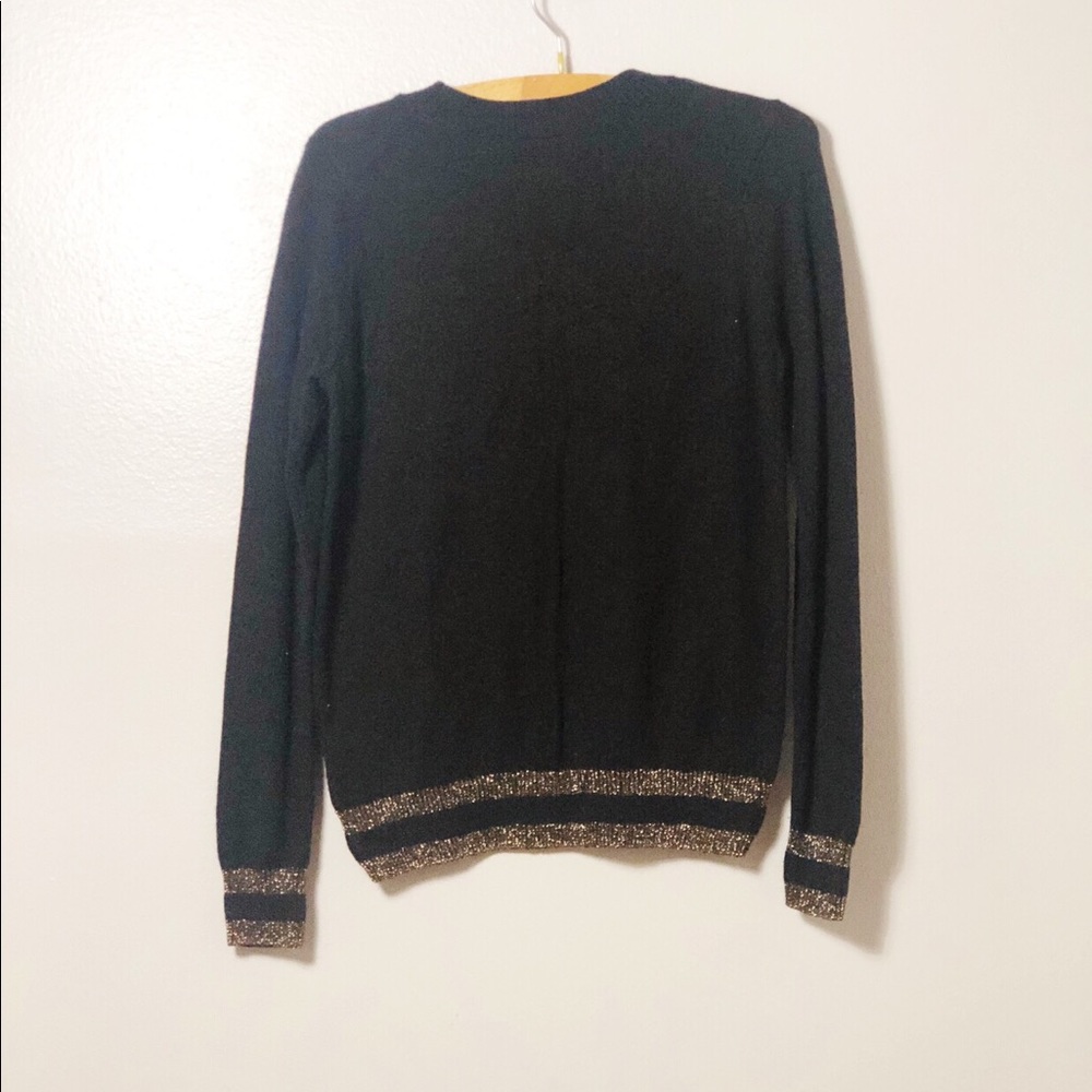 H&M Sequin Bird Cage Sweater - Picture 3 of 6